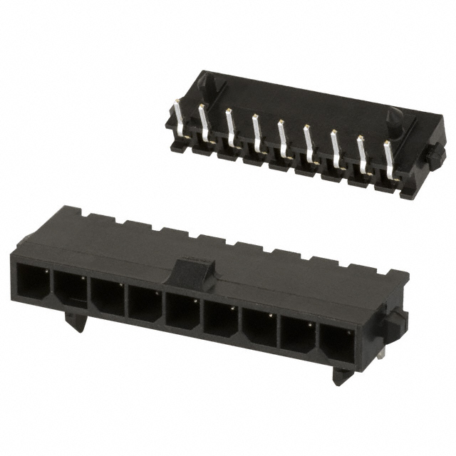 2-1445089-9 TE Connectivity AMP Connectors  Embases à broches mâles